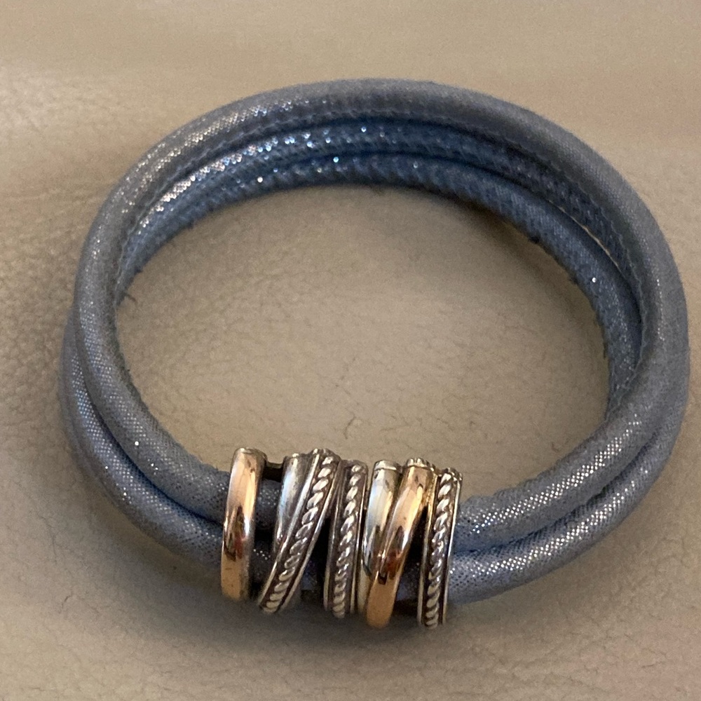 Brighton Silver and Copper Bracelet